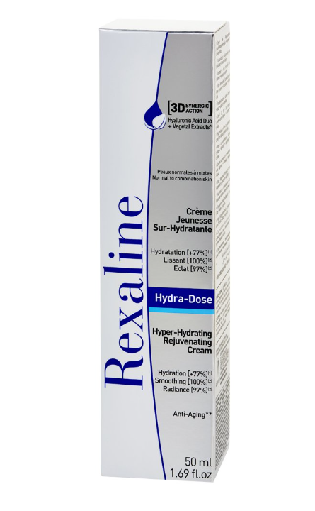 REXALINE Hydra Shock Crème - Soin Hydratant & Anti-Premières Rides - 50ml - NEUF