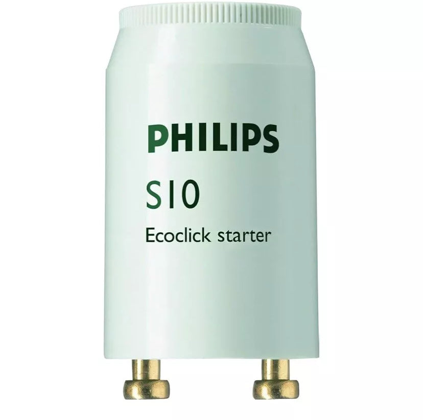 Lot de 10 PHILIPS S10 Starter 4-65W Sin - NEUF