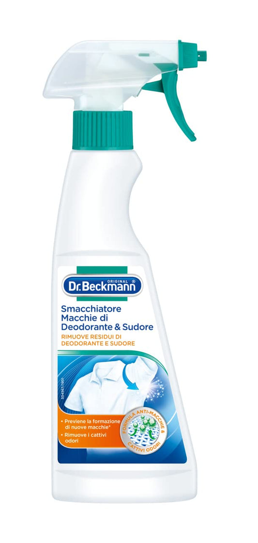 Dr Beckmann Détachant 124413, Déo & Sueur, Multicolore, 250 ML - NEUF