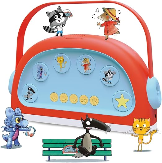 AUZOU - Ma Boîte à héros – Conteuse pour enfants dès 3 ans avec 25 histoires incluses - NEUF