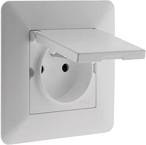 ARTEZO Waterproof socket IP44 2P+T 16A white - NEW