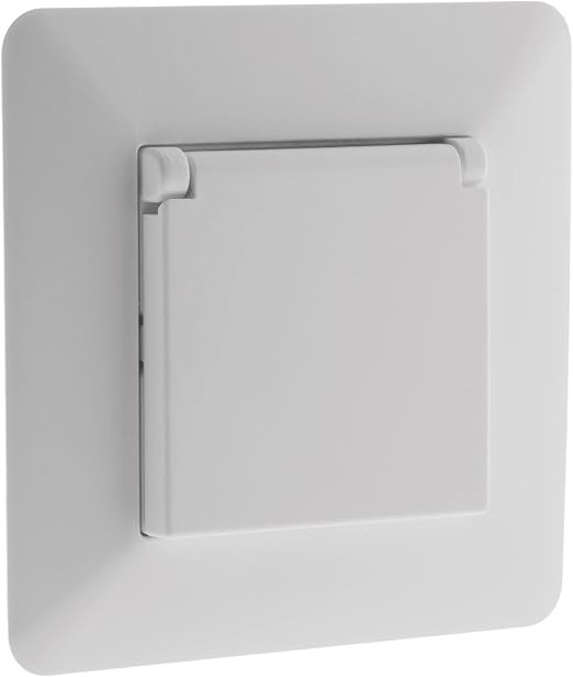 ARTEZO Waterproof socket IP44 2P+T 16A white - NEW